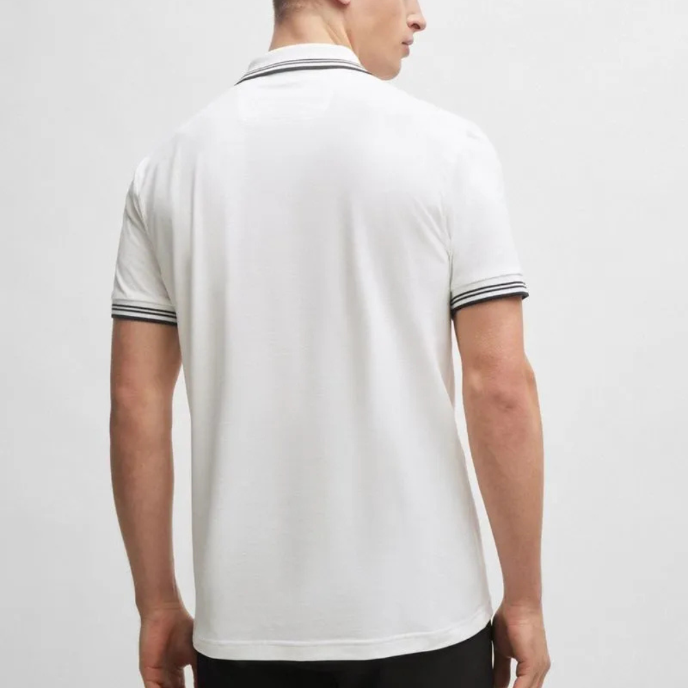 Polo de piqué de algodón para hombre – Corte clásico