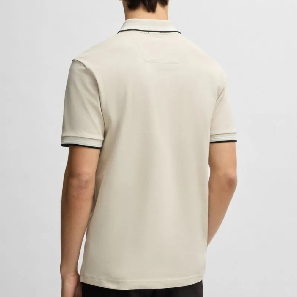 Polo de piqué de algodón para hombre – Corte clásico