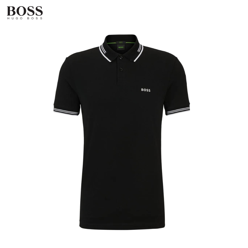 Polo de piqué de algodón para hombre – Corte clásico