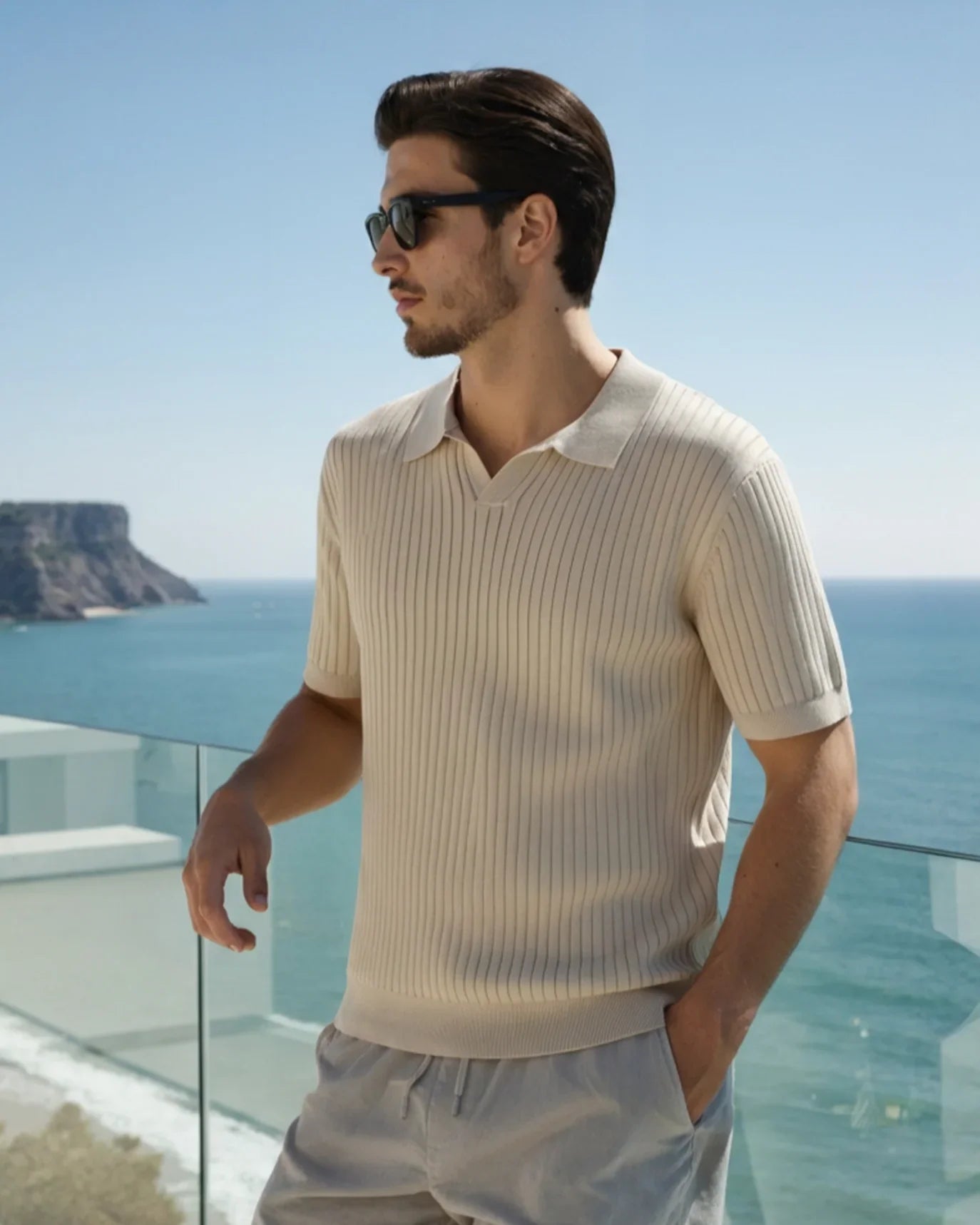 Premium Ribbed Polo