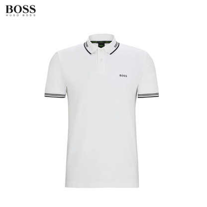 Polo de piqué de algodón para hombre – Corte clásico