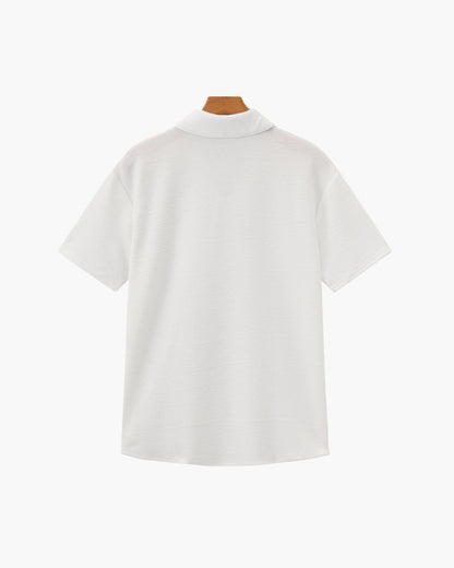 Bộ áo polo và quần dài bằng cotton