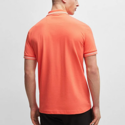 Polo de piqué de algodón para hombre – Corte clásico