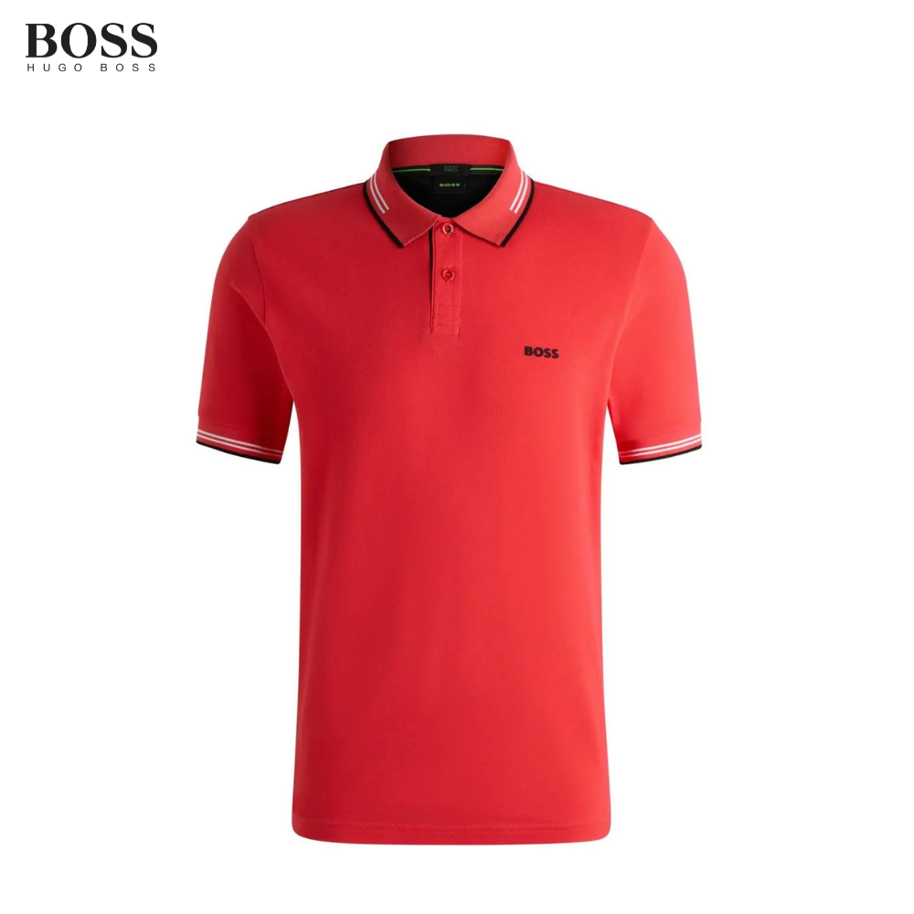 Polo de piqué de algodón para hombre – Corte clásico