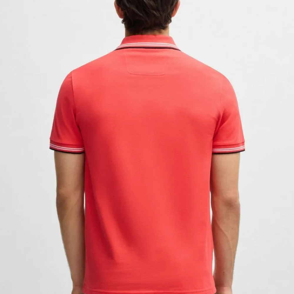 Polo de piqué de algodón para hombre – Corte clásico