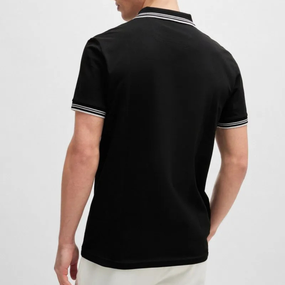Polo de piqué de algodón para hombre – Corte clásico