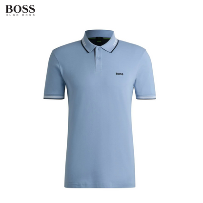 Polo de piqué de algodón para hombre – Corte clásico