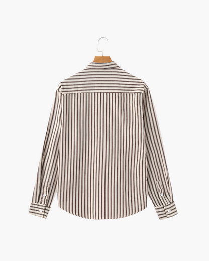 Áo sơ mi sọc nam