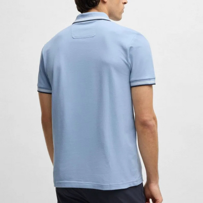 Polo de piqué de algodón para hombre – Corte clásico