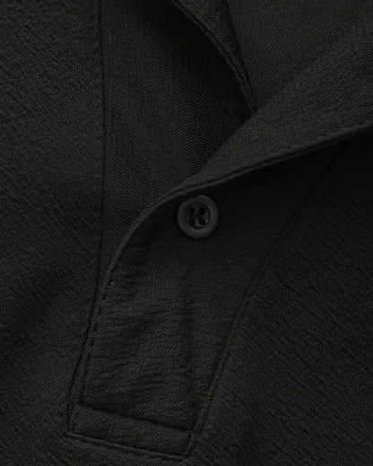 Bộ áo polo và quần dài bằng cotton