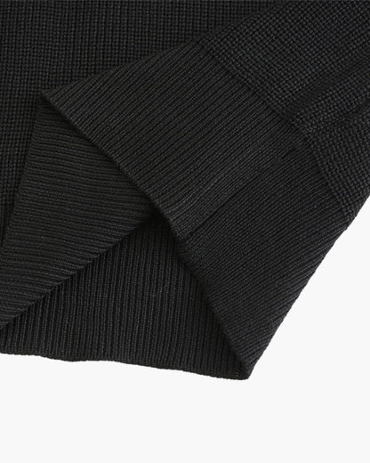 Áo len khóa kéo nửa Cesare